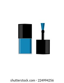 Nail polish bottle, nail polish vector, nail polish isolated