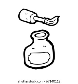 nail polish cartoon