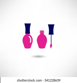 Nail polish icon