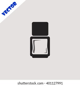 Nail polish icon.