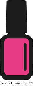 Nail polish icon