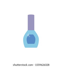 nail polish icon design, Make up beauty cosmetic fashion style glamour skin and facial care theme Vector illustration