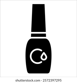 Nail Polish Icon Element For Design