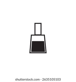nail polish icon illustratration  element design