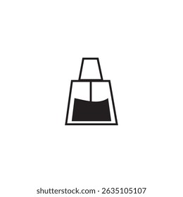 nail polish icon illustratration  element design