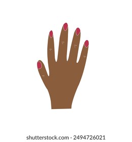 diseño de símbolo de Ilustración vectorial de icono de esmalte de uñas