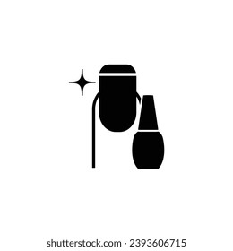 Nail Polish icon vector manicure icon