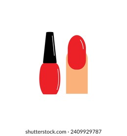 Nail Polish icon vector manicure icon