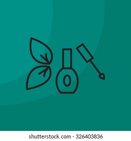 nail polish isolated 