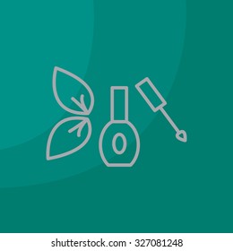 nail polish isolated 