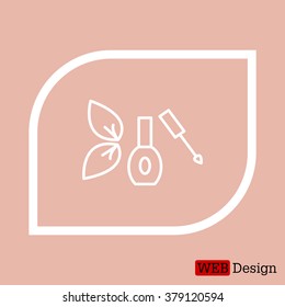 nail polish isolated 