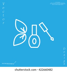 nail polish isolated 