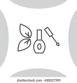 nail polish isolated 