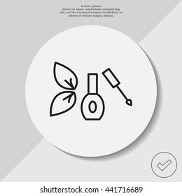 nail polish isolated 