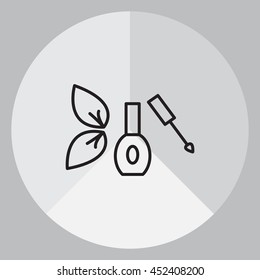 nail polish isolated 