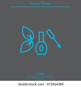 nail polish isolated 