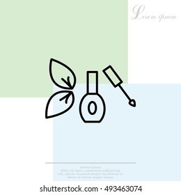 nail polish isolated 