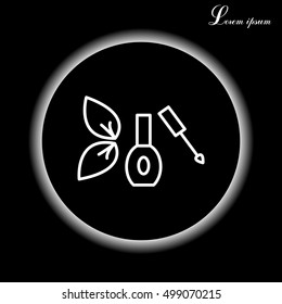 nail polish isolated 