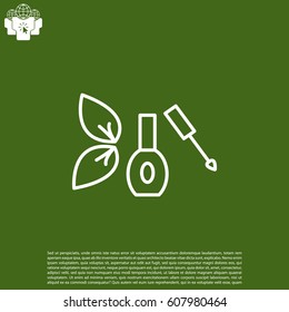 nail polish isolated. vector illustration 
