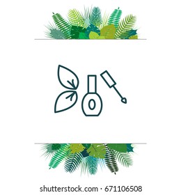 nail polish isolated. vector illustration 