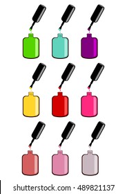 Nail polish set