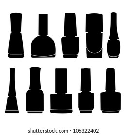 Nail Polish vector