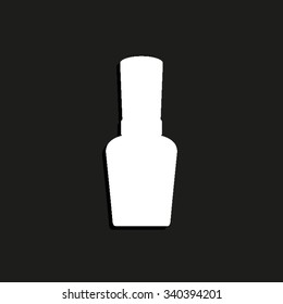 Nail Polish - vector icon
