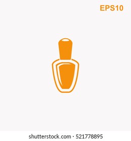 Nail polish vector icon