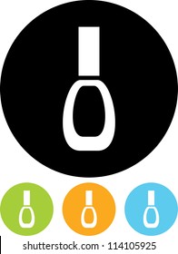 Nail polish - Vector icon isolated