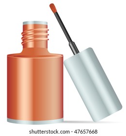 nail polish - vector illustration