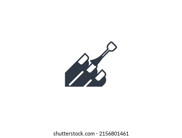 Nail Polish Vector Isolated Emoticon. Nail Polish Icon