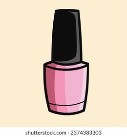 nail polish Vector nail vector makeup illustration