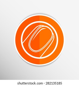 Nail polishing at the salon - Vector icon isolated.