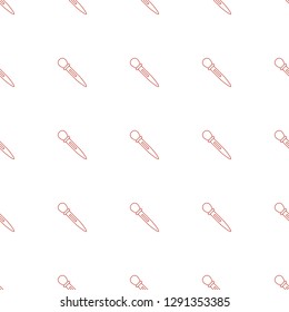 nail sawing icon pattern seamless white background. Editable line nail sawing icon. nail sawing icon pattern for web and mobile.