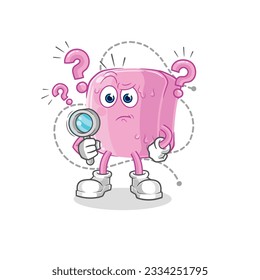 the nail searching illustration. character vector