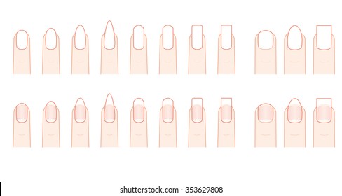 51,935 Nail shape Images, Stock Photos & Vectors | Shutterstock