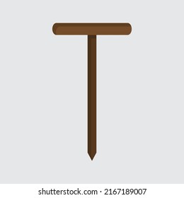 nail spikes vector for website symbol icon presentation