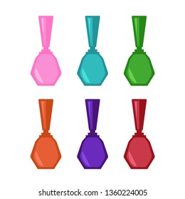 Nail studio. Design template for logo - Vector