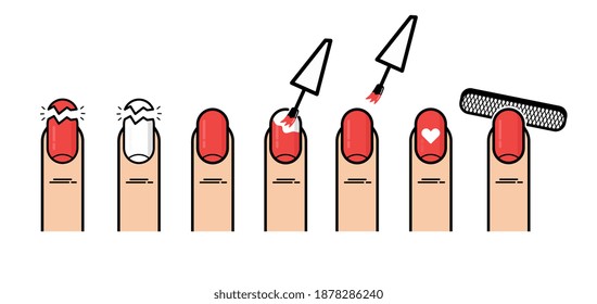NAIL STYLE FOR MANICURE SHAPES