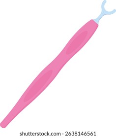 Nail Tech Nail Girl Nail Accessories and Nail Care Tools Graphic Elements and Vector Illustration