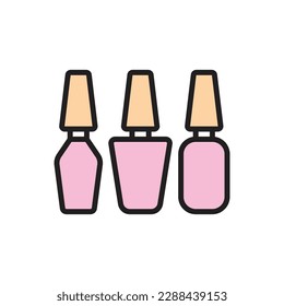 Nail Tint Icon Vector Illustration