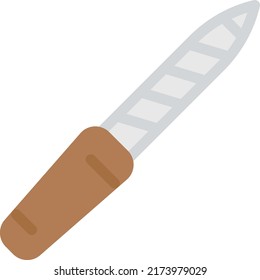 ilustración del vector de uñas en un fondo transparente. Símbolos de calidad superior. Iconos vectoriales de color de línea para el concepto y el diseño gráfico. 
