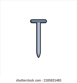 nail vector for website symbol icon presentation