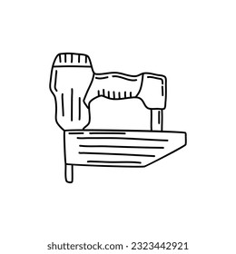 Ilustración vectorial dibujada por Nailer Doodle Hand