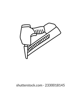 Nailer Doodle Hand drawn vector illustration