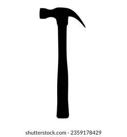 Nailing hammer design in black color