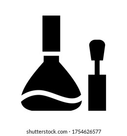 nail-polish icon or logo isolated sign symbol vector illustration - high quality black style vector icons
