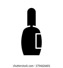 nail-polish icon or logo isolated sign symbol vector illustration - high quality black style vector icons
