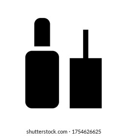 nail-polish icon or logo isolated sign symbol vector illustration - high quality black style vector icons
