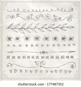 nails drawn vector straight border series and design component straight vegetation ornament nails community hand society black conceptual border stack single sprout drawn mark square heart set messy t